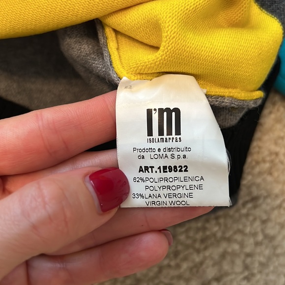 Colorful sweater ( M) you can wear for small to medium - Picture 5 of 8